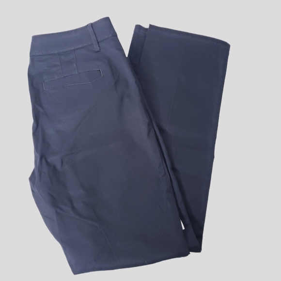 Gloria Vanderbilt Size 6 Short Black Khaki Unltd Pants - Picture 3 of 8